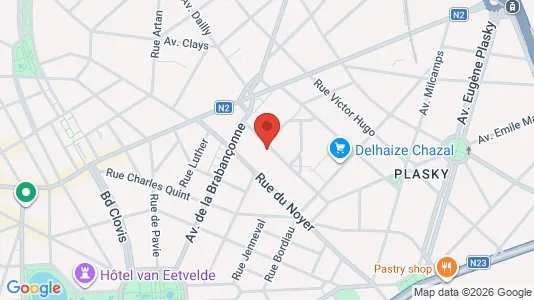 Apartments for rent i Brussels Schaarbeek - kort over placeringen