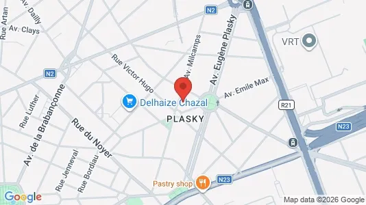 Apartments for rent i Brussels Schaarbeek - kort over placeringen