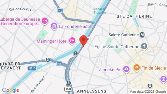 Apartments for rent i Stad Brussel - kort over placeringen