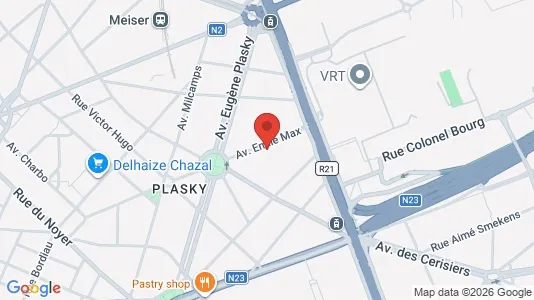 Apartments for rent i Brussels Schaarbeek - kort over placeringen