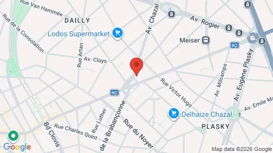 Apartments for rent i Brussels Schaarbeek - kort over placeringen