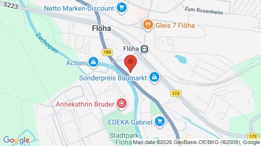 Apartments for rent i Central Saxony - kort over placeringen