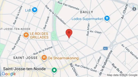Apartments for rent i Brussels Schaarbeek - kort over placeringen
