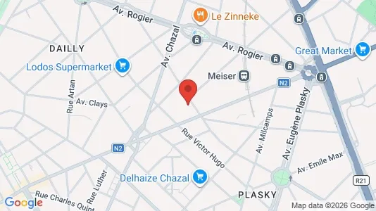 Apartments for rent i Brussels Schaarbeek - kort over placeringen