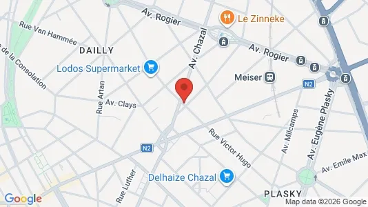 Apartments for rent i Brussels Schaarbeek - kort over placeringen
