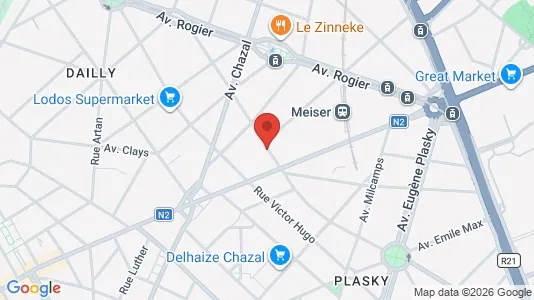 Apartments for rent i Brussels Schaarbeek - kort over placeringen