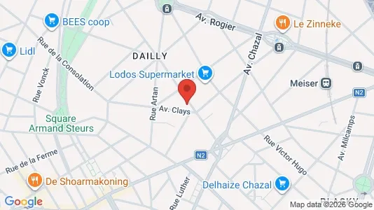 Apartments for rent i Brussels Schaarbeek - kort over placeringen