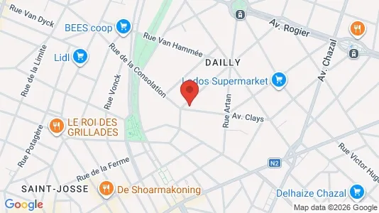 Apartments for rent i Brussels Schaarbeek - kort over placeringen