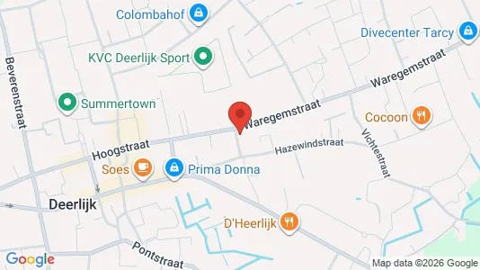 Apartments for rent i Deerlijk - kort over placeringen