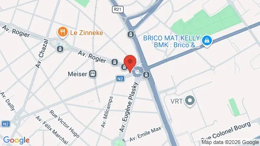 Apartments for rent i Brussels Schaarbeek - kort over placeringen
