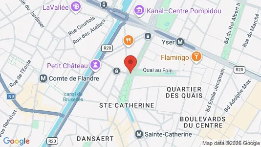 Apartments for rent i Stad Brussel - kort over placeringen