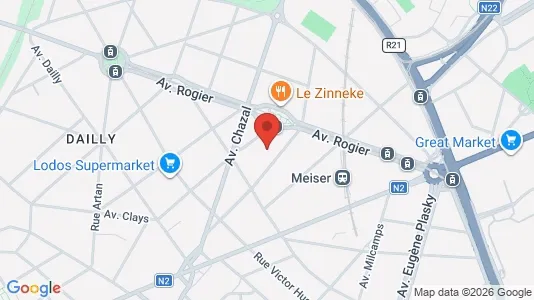 Apartments for rent i Brussels Schaarbeek - kort over placeringen