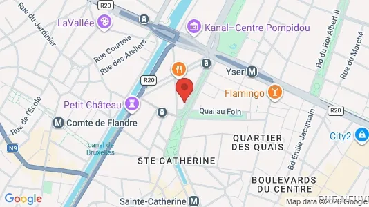 Apartments for rent i Stad Brussel - kort over placeringen