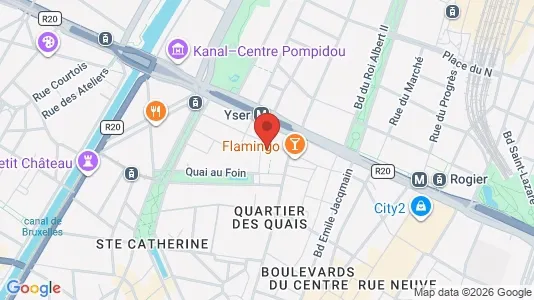 Apartments for rent i Stad Brussel - kort over placeringen