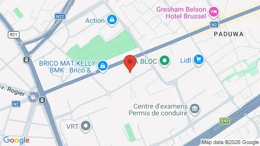 Apartments for rent i Brussels Schaarbeek - kort over placeringen