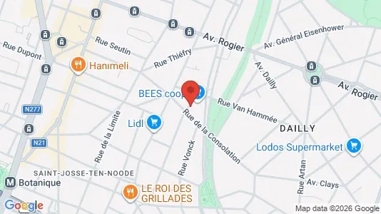 Apartments for rent i Brussels Schaarbeek - kort over placeringen