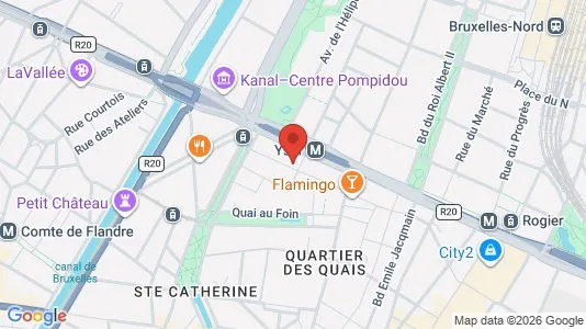Apartments for rent i Stad Brussel - kort over placeringen