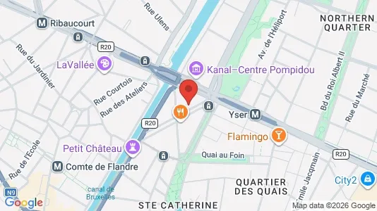 Apartments for rent i Stad Brussel - kort over placeringen