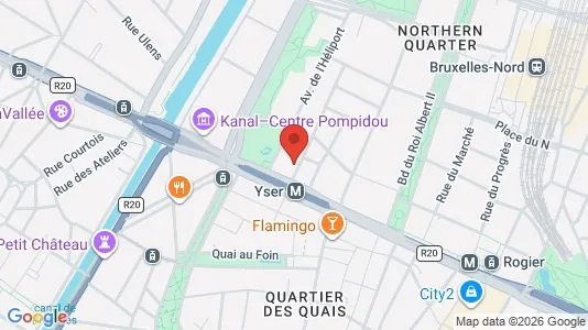Apartments for rent i Stad Brussel - kort over placeringen