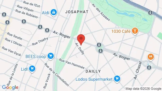 Apartments for rent i Brussels Schaarbeek - kort over placeringen