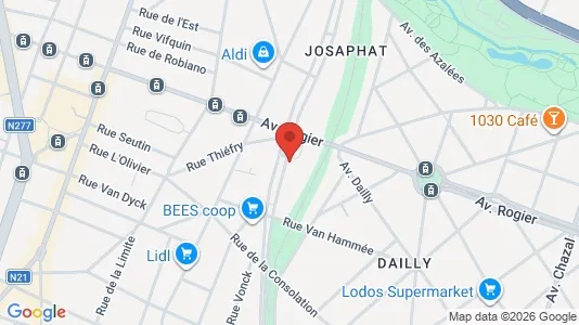 Apartments for rent i Brussels Schaarbeek - kort over placeringen