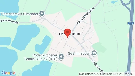 Apartments for rent i Cologne Rodenkirchen - kort over placeringen