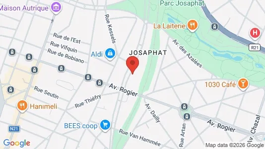 Apartments for rent i Brussels Schaarbeek - kort over placeringen
