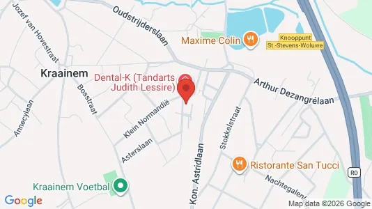 Apartments for rent i Kraainem - kort over placeringen