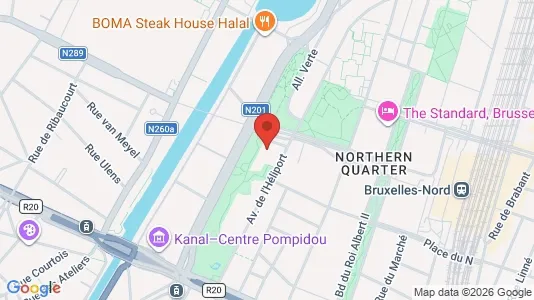 Apartments for rent i Stad Brussel - kort over placeringen