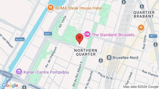 Apartments for rent i Brussels Schaarbeek - kort over placeringen