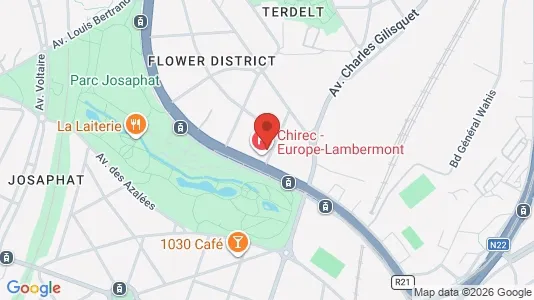 Apartments for rent i Brussels Schaarbeek - kort over placeringen