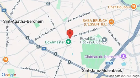 Apartments for rent i Brussels Sint-Jans-Molenbeek - kort over placeringen