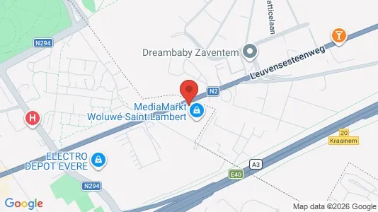 Apartments for rent i Brussels Sint-Lambrechts-Woluwe - kort over placeringen