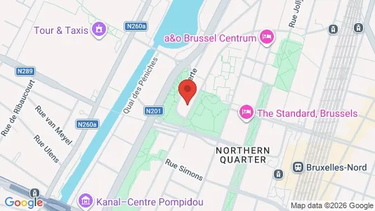 Apartments for rent i Stad Brussel - kort over placeringen