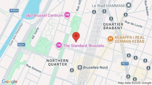 Apartments for rent i Brussels Schaarbeek - kort over placeringen