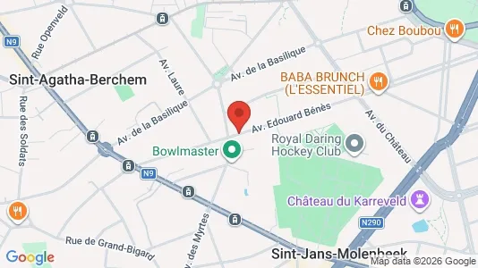 Apartments for rent i Brussels Sint-Jans-Molenbeek - kort over placeringen