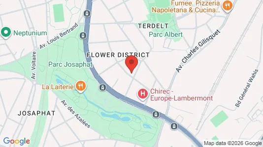 Apartments for rent i Brussels Schaarbeek - kort over placeringen