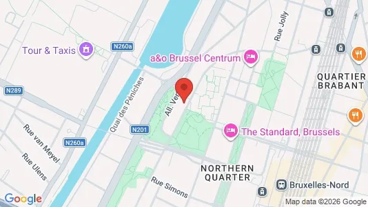 Apartments for rent i Stad Brussel - kort over placeringen