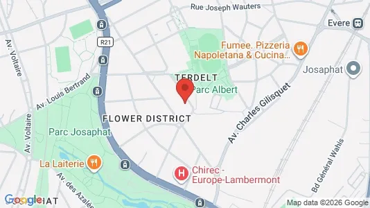 Apartments for rent i Brussels Schaarbeek - kort over placeringen