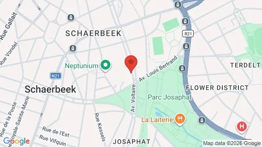 Apartments for rent i Brussels Schaarbeek - kort over placeringen