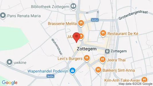 Apartments for rent i Zottegem - kort over placeringen