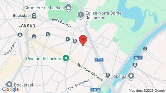 Apartments for rent i Stad Brussel - kort over placeringen