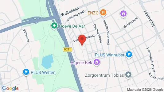 Apartments for rent i Heerlen - kort over placeringen