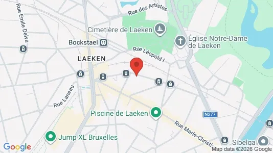 Apartments for rent i Stad Brussel - kort over placeringen