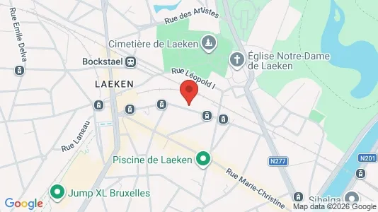 Apartments for rent i Stad Brussel - kort over placeringen