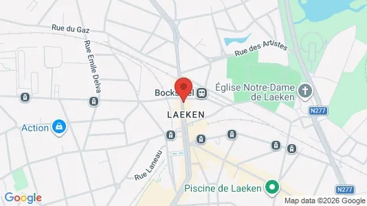 Apartments for rent i Stad Brussel - kort over placeringen