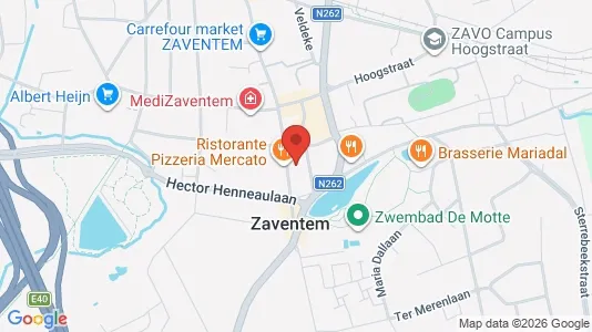 Apartments for rent i Zaventem - kort over placeringen