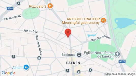 Apartments for rent i Stad Brussel - kort over placeringen