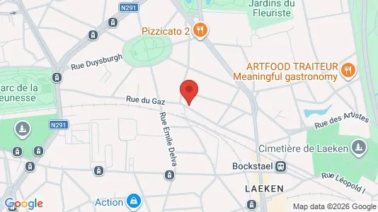 Apartments for rent i Stad Brussel - kort over placeringen