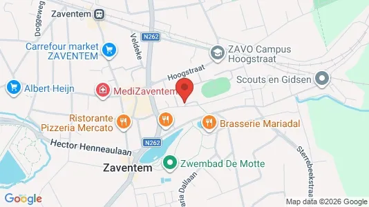 Apartments for rent i Zaventem - kort over placeringen